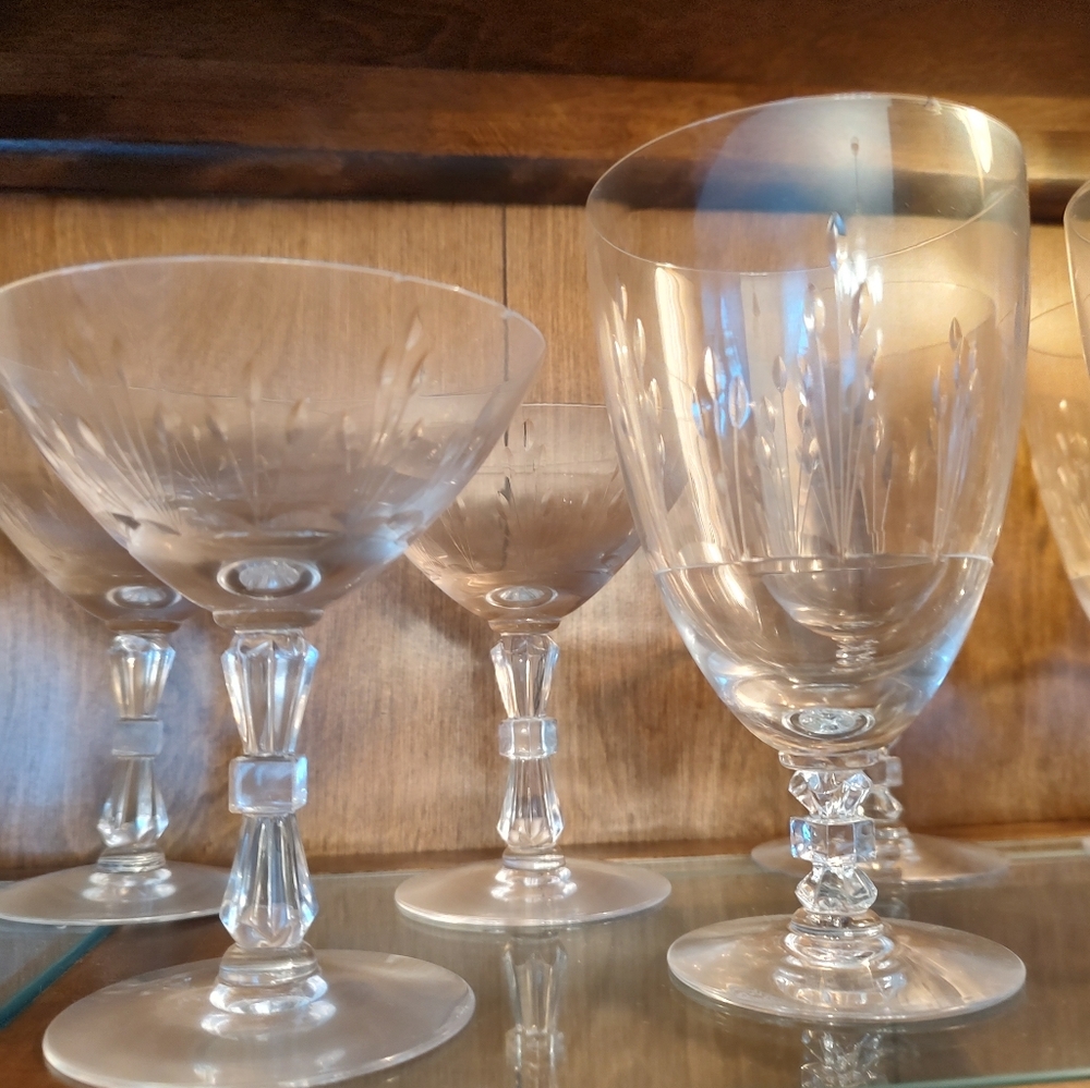 Crystal Glasses (Antique)